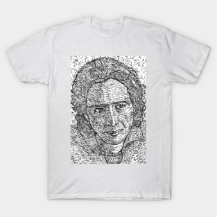 HANNAH ARENDT ink portrait .3 T-Shirt